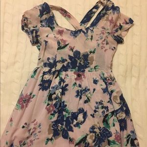 Floral babydoll dress
